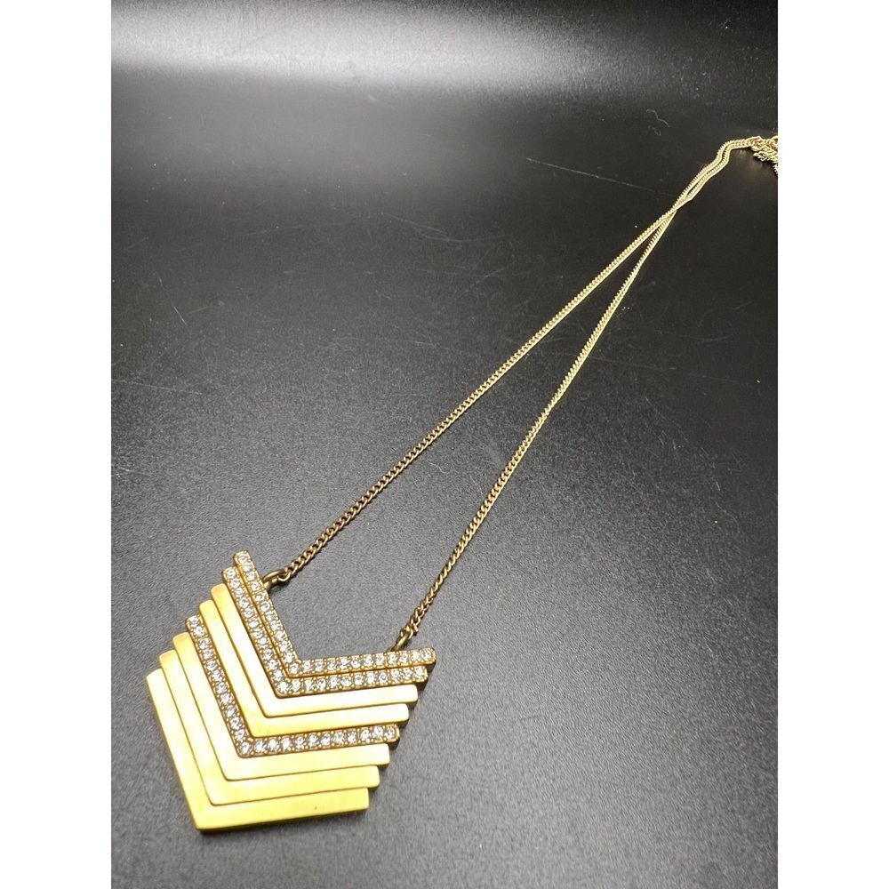 J. Crew Chevron Necklace